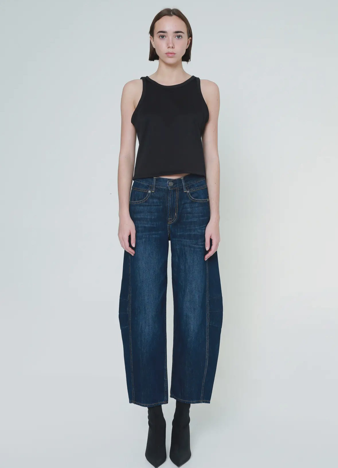 Flutter slung fit jeans by Noend Denim